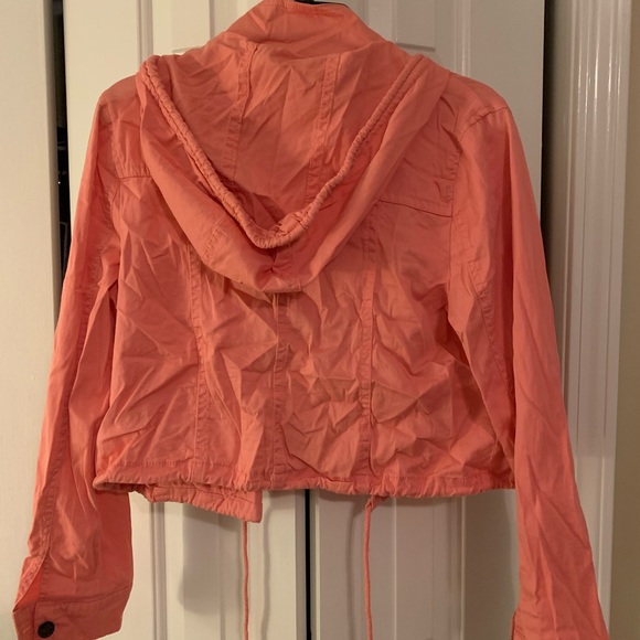 American Rag Cropped Pink Jacket - Picture 2 of 2